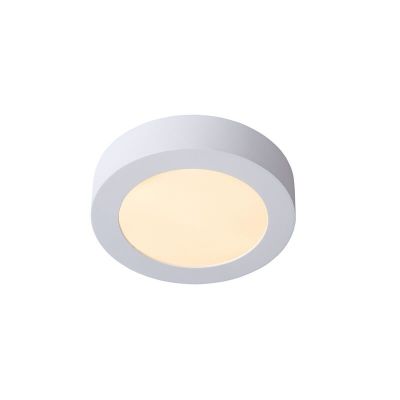 Biela stropná lampa moderná, Brice, 11 W, LED 3000 K, IP44