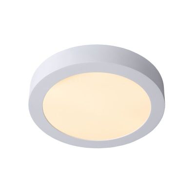 Biela stropná lampa moderná, Brice, 15 W, LED 3000 K, IP44