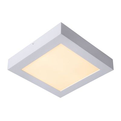 Biela stropná lampa moderná, Brice, 22 W, LED 3000 K, IP44