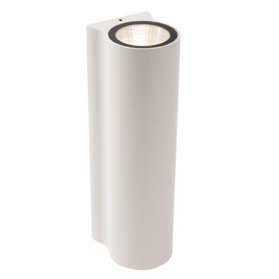 Biele up down nástenné svietidlo moderné, Akra, 6 W, LED 3000 K, IP54