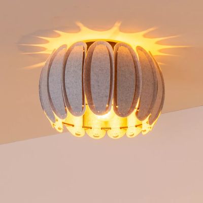 Sivá stropná lampa moderná, Spencer