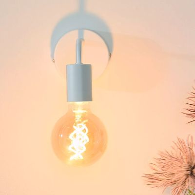 Biele nástenné svietidlo moderné, Scott