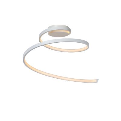 Biela stropná lampa moderná, Maxence, 24 W, LED 3000 K