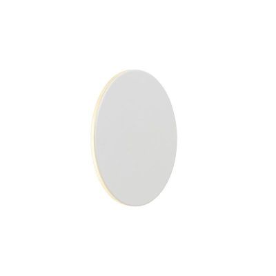 Biele nástenné svietidlo moderné, Eklyps, 6 W, LED 3000 K