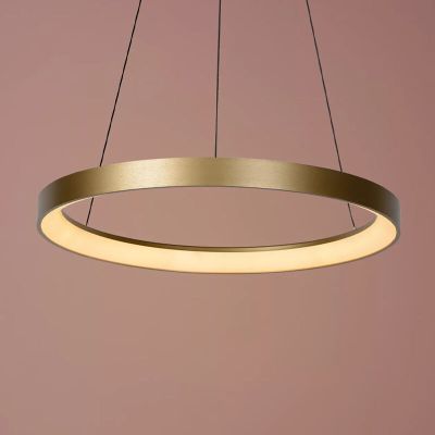 Mosadzné visiace svietidlo moderné, Vidal, 48 W, LED 2700 K
