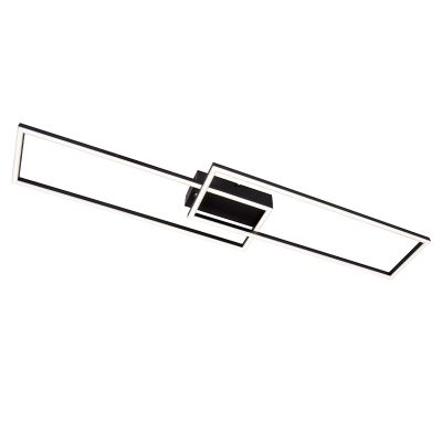 Čierna stropná lampa moderná, Arianne, 23 W, LED white switch