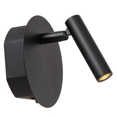 Čierne svetlo na postel moderné, Jolijn, 2 W, LED 3000 K, s vypínačom