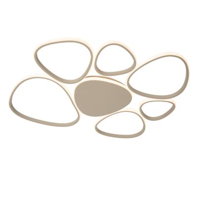 Taupeová stropná lampa moderná, Samling, 72 W, LED white switch