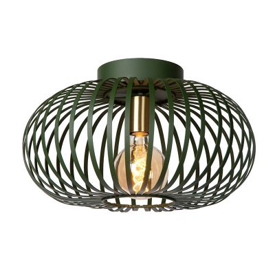 Zelená stropná lampa vintage, Manuela