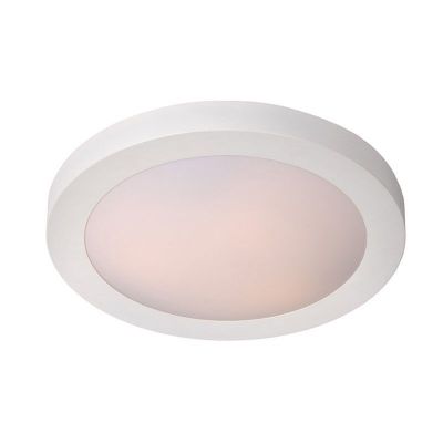 Biela stropná lampa hliníková, Fresh, IP44