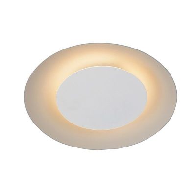 Biela stropná lampa moderná, Foskal, 6 W, LED 2700 K