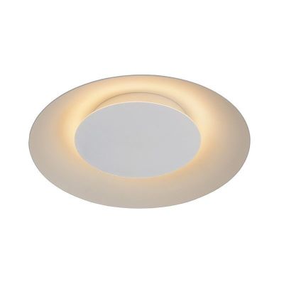 Biela stropná lampa moderná, Foskal, 12 W, LED 2700 K