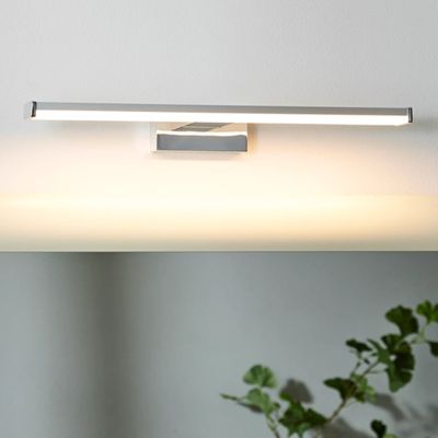 Chrómové nástenné svietidlo moderné, Onno, 8 W, LED 3000 K, IP44