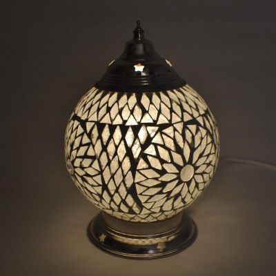 Východná stolová lampa priehľadná, Sabri