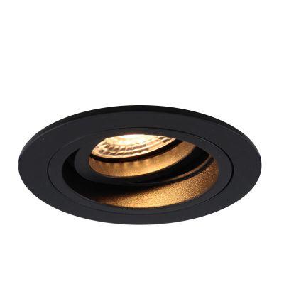 Moderné podhľadové svietidlo čierne, Bredal