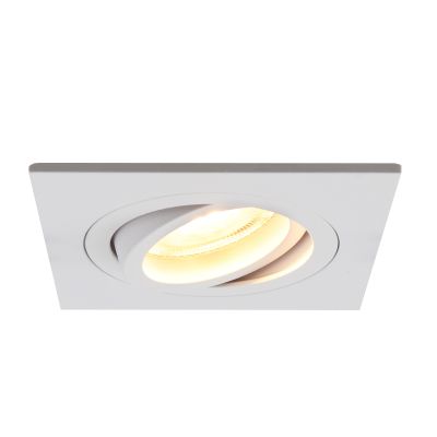 Hliníkové podhľadové svietidlo biele, Scott