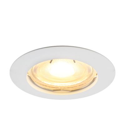 Hliníkové podhľadové svietidlo biele, Rudo