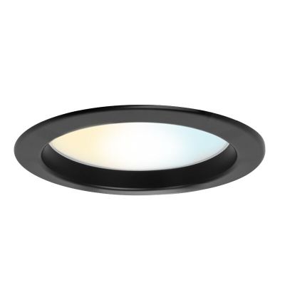 Čierne downlight hliníkové, Otmar, 15 W, LED white switch, IP22