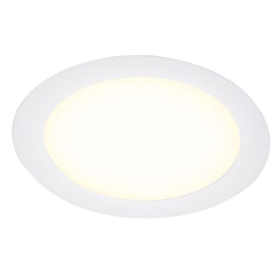 Biele downlight hliníkové, Umbriel, 18 W, LED 4000 K, IP44