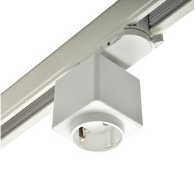 3-fázová zásuvka, biela, Pro