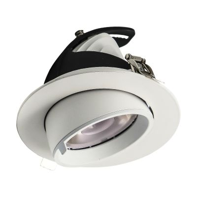 Biele downlight hliníkové, Anjuli, 33 W, LED white switch