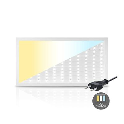 LED panel 60x120 - 50W - biely vypínač - UGR<19 - podsvietený