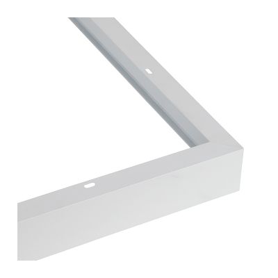 Biely zacvakávací rám na povrchovú montáž 30x120