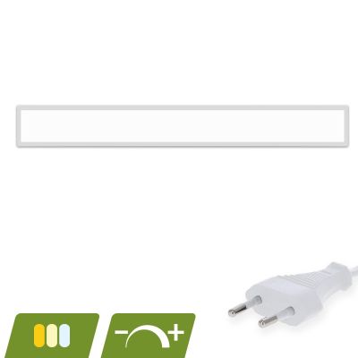 LED panel 15x120 - 30W - biely vypínač - UGR<19 - stmievateľný - podsvietený