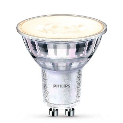 Stmievateľná LED žiarovka Philips GU10, Pascal, priehľadná, 4W, 2700K