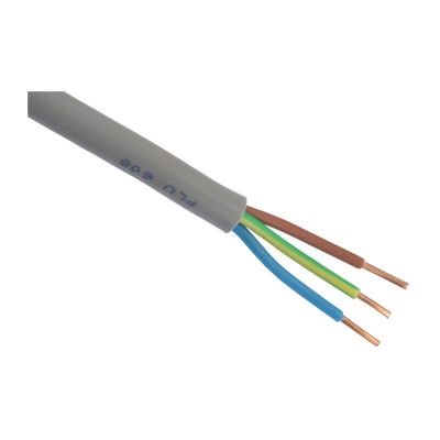 5 metrový vonkajší kábel XMVK 3 x 2,5 mm, sivý