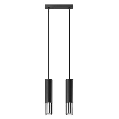 Hliníkové visiace svietidlo čierne, Hediye