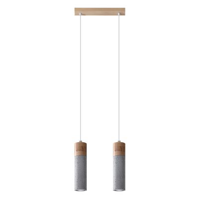 Betónové visiace svietidlo sivé, Ferron