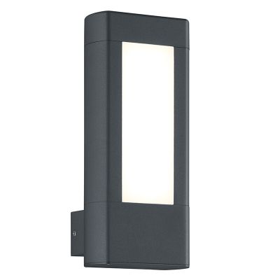 Antracité vonkajšie svietidlo moderné, Yndira, 4,5 W, LED 3000 K, IP54