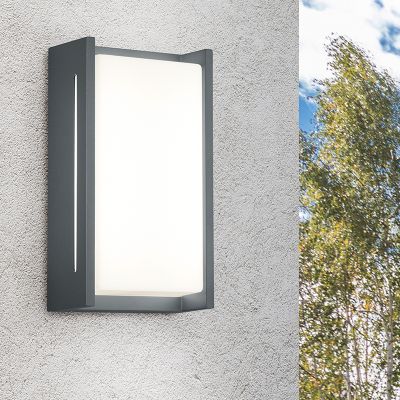 Antracité vonkajšie svietidlo moderné, Arthur, 8,5 W, LED 3000 K, IP54