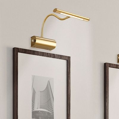 Mosadzné osvetlenie obrazu moderné, Eliza, 4 W, LED 3000 K