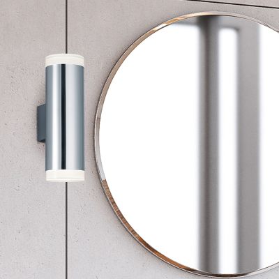 Chrómové nástenné svietidlo moderné, Spjald, 4 W, LED 3000 K, IP44