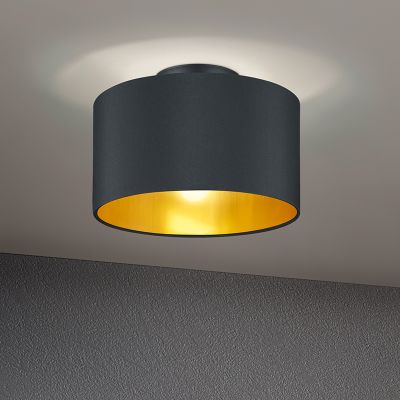 Čierna stropná lampa moderná, Jeany