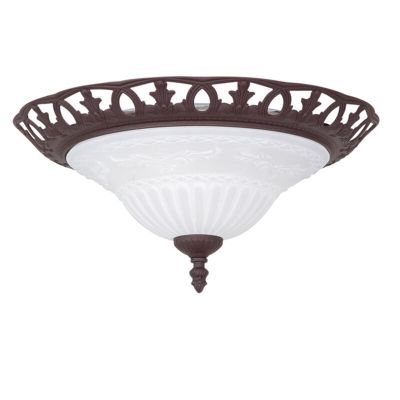 Rezavá stropná lampa klasická, Eleonora