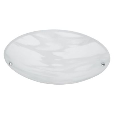 Strieborná stropná lampa sklenená, Celino