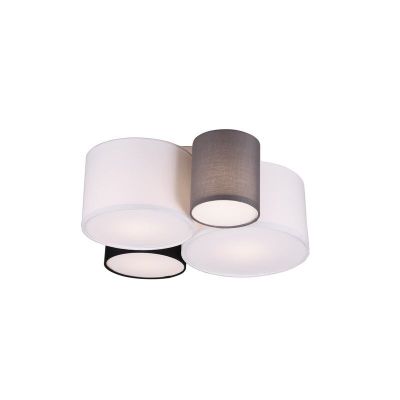 Pestrá stropná lampa textílná, Ledbury