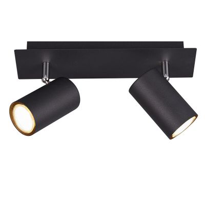 Čierne stropné bodové svetlo moderné, Kaso