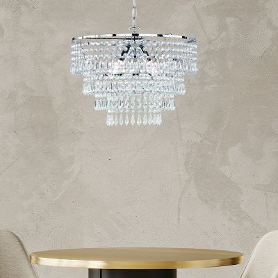 Chrómové visiace svietidlo dizajnové, Allison