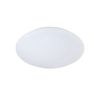 Biela stropná lampa plastová, Vanysia, 12 W, LED 3000 K, IP44