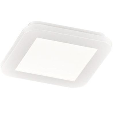 Biela stropná lampa moderná, Gistrup, 10 W, LED 3000 K, IP44