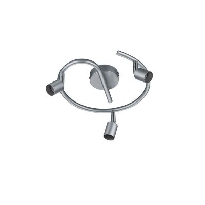 Strieborné stropné bodové svetlo moderné, Belal