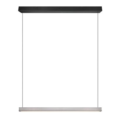Niklové visiace svietidlo moderné, Wishal, 29 W, LED white switch, s 3-stupňovým stmievačom