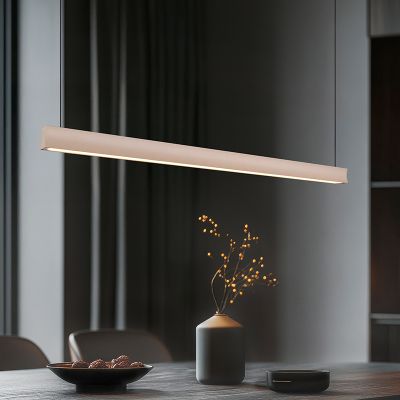 Béžové visiace svietidlo moderné, Wishal, 29 W, LED white switch, s 3-stupňovým stmievačom