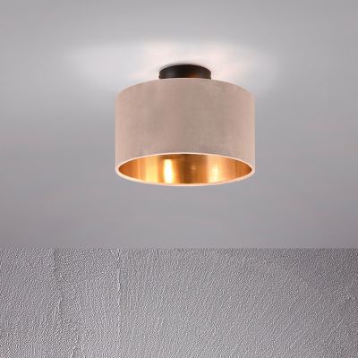 Béžová stropná lampa moderná, Ercan