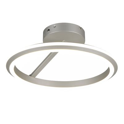 Niklové stropné svietidlo moderné, Jiry, 34 W, LED white switch, s 3-stupňovým stmievačom