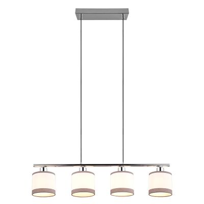 Biele visiace svietidlo moderné, Denley